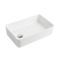 Раковина накладная HOLLER K-6388-50 (510*330*125мм), белая