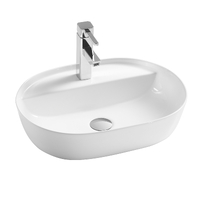 Раковина накладная HOLLER K-6262 (505*380*130мм), белая