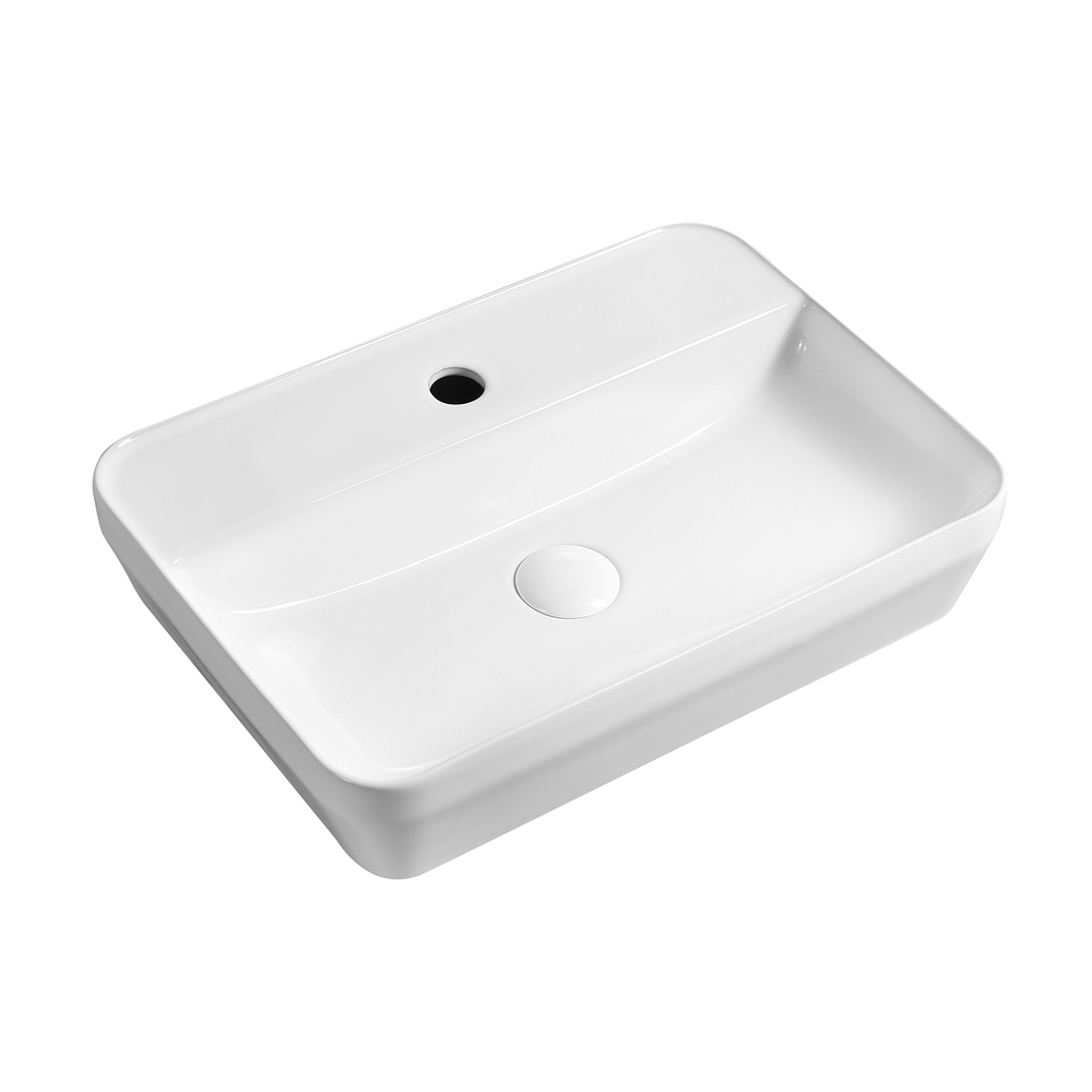 Раковина накладная HOLLER K-6347 (500*350*110мм), белая