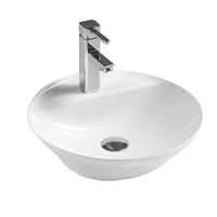  Раковина накладная HOLLER K-6331 (420*420*120мм), белая