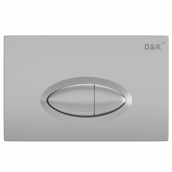  DS1391608 Комплект D&K Matrix  Унитаз DT1396016 бел. +Клавиша смыва DB1399002, матовый хром + Инсталляция DI8055119