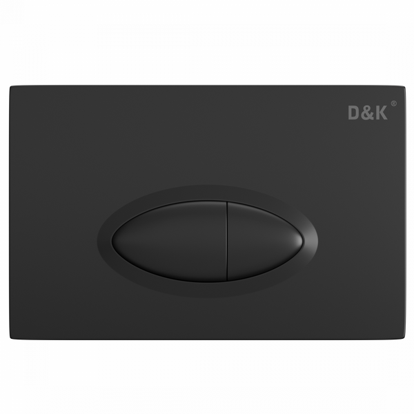  DS1391610 Комплект D&K Matrix  Унитаз DT1396016 бел. +Клавиша смыва DB1399025, черный + Инсталляция DI8055119