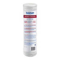 Картридж Барьер ПРОФИ Slim Line 10 для ГОРЯЧЕЙ воды из полипропиленового шнура 10 МКМ Механика Р111Р21*