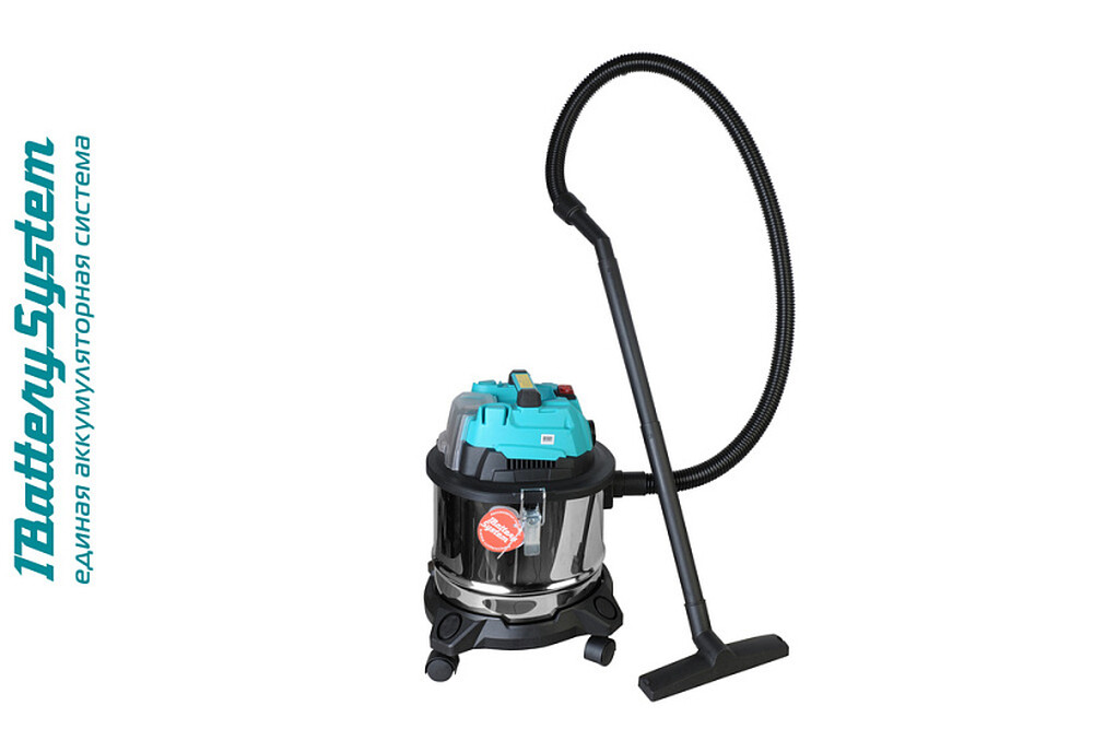 CVC1815 Пылесос аккумSturm!, 18В, 1BatterySystem, сух/вл уборка, 15л, без АКБ и ЗУ