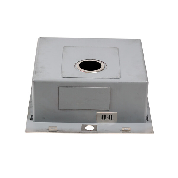 Мойка нерж врезная 500х500х200 т 3,0 САТИН R5050H (+ сифон )  AISI 304 MLN   БЕЗ КОЛЛАНДЕРА  (сифон без ведерка)