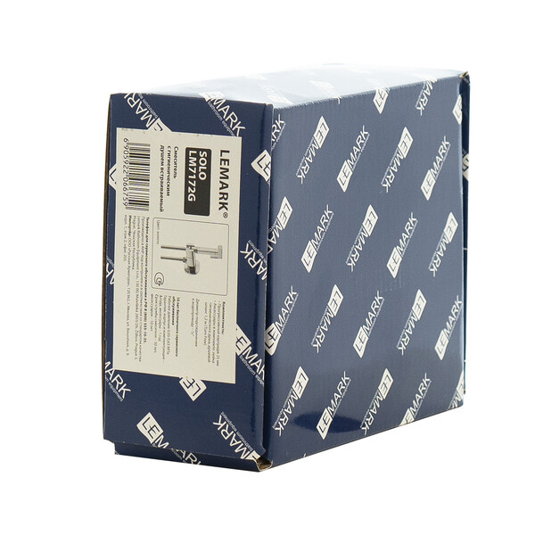 LM7172G Solo Смеситель с гигиеническим душем, встраиваемый, золото LEMARK