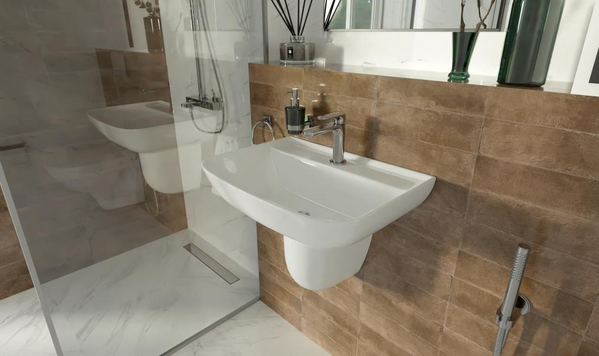 ПОЛУпьедестал  Rosa для умывальников "РИО", "СТАНДАРТ" г.КИРОВ