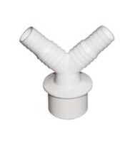 А-4240 Адаптер для подключения слива с двумя отводами ОРИО (вход 20/22мм, выход 40мм)  