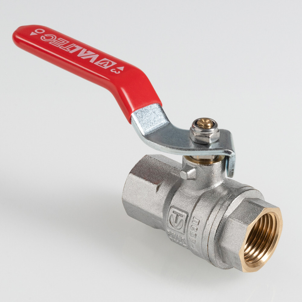Кран вода VALTEC полнопроходной, ГОСТ 3/4" г/г руч  VT.414.N.05***
