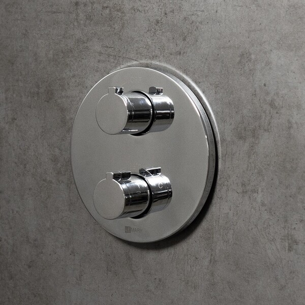 LM7823C YETI Смеситель термостатический для душа встраиваемый, без аксессуаров, хром	LEMARK							