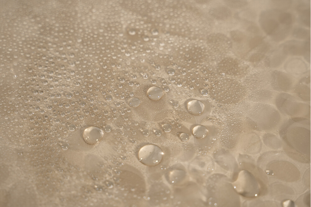 Штора д/ванн SANTREK HOME 180х180 PEVA MS1004 с кольцами 3D  бежевый