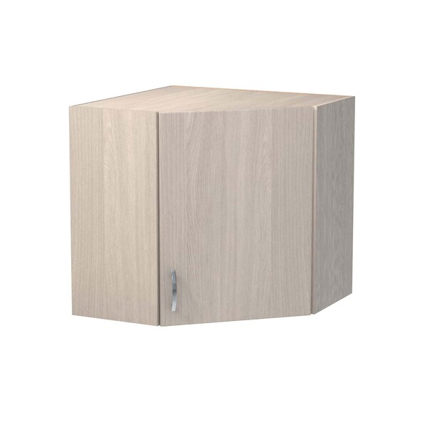 Шкаф угловой 60*60 цвет Ясень шимо светлый SANTREK HOME (ЛДСП)