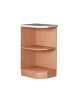 Стол-полка 300 левый цвет Бук SANTREK HOME (ЛДСП)