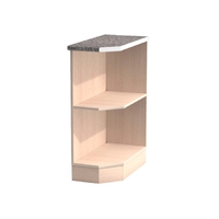 Стол-полка 300 правый цвет Дуб млечный SANTREK HOME (ЛДСП)