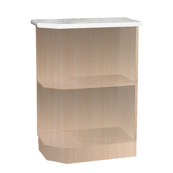 Стол-полка 300 правый цвет Дуб млечный SANTREK HOME (ЛДСП)