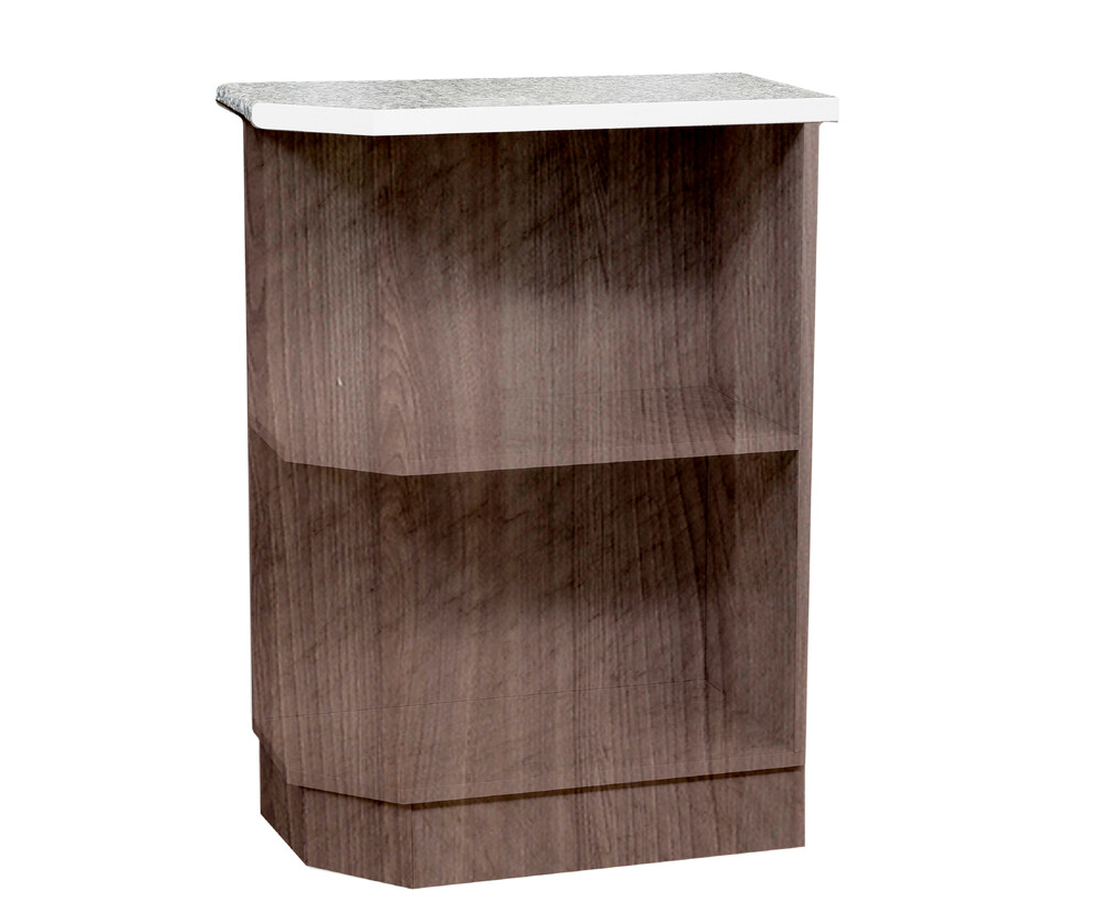 Стол-полка 300 правый цвет Дуб темный SANTREK HOME (ЛДСП)