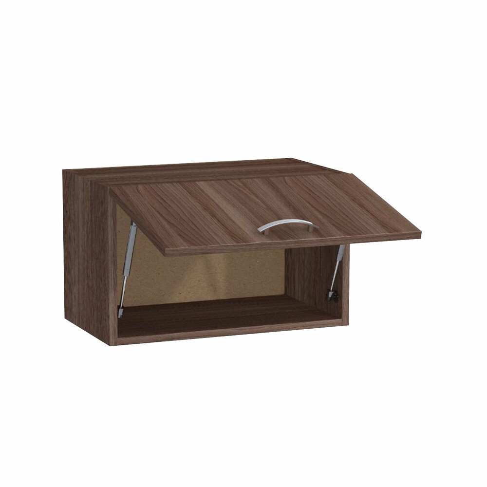 Шкаф горизонтальный над вытяжкой 50 цвет Дуб темный SANTREK HOME (ЛДСП)