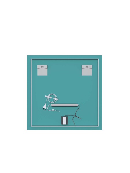 Зеркало SANTREK HOME с фронтальной LED подсветкой "КРОНАС" 800х800мм квадрат.