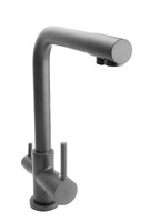 Смеситель Кухня SANTREK AQUA-1024 "PRESTIGE" (SAP-1024) шар. d-35 с подключением фильтра питьевой воды (оруж сталь)