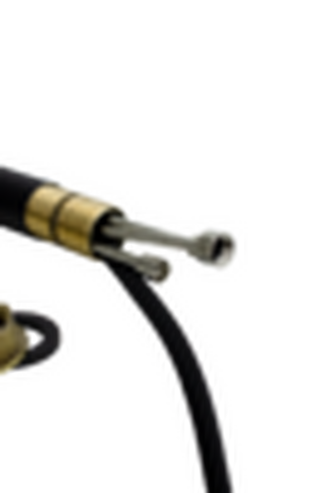  Смеситель Кухня SANTREK AQUA-1039 "PRESTIGE" (SAP-1039) шар. d-25 с выдвижным изливом (черный)