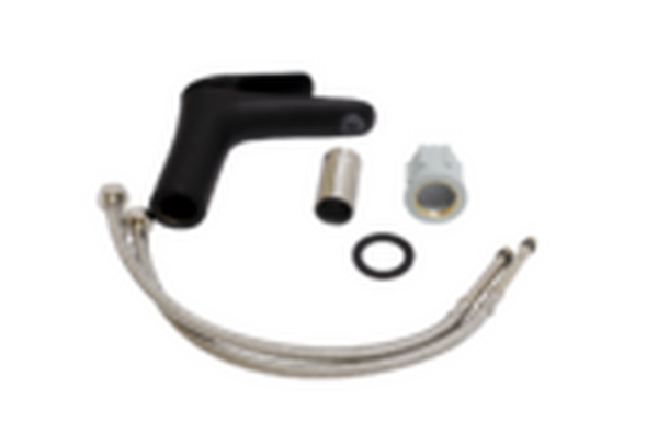 Смеситель Тюльпан SANTREK AQUA-1016 "PRESTIGE" NEO (SAP-1016) шар. d-35 (черный)