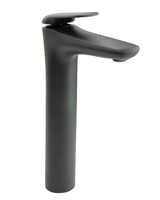 Смеситель Тюльпан SANTREK AQUA-1015 "PRESTIGE" NEO (SAP-1015) шар. d-35 (оруж сталь) ВЫСОКИЙ