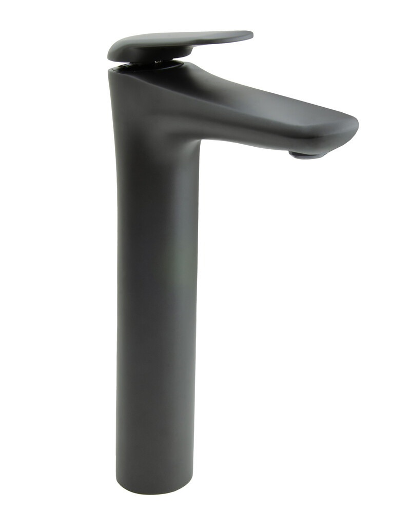 Смеситель Тюльпан SANTREK AQUA-1015 "PRESTIGE" NEO (SAP-1015) шар. d-35 (оруж сталь) ВЫСОКИЙ