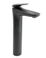 Смеситель Тюльпан SANTREK AQUA-1015 "PRESTIGE" NEO (SAP-1015) шар. d-35 (оруж сталь) ВЫСОКИЙ