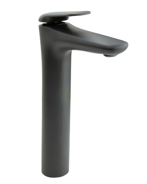 Смеситель Тюльпан SANTREK AQUA-1015 "PRESTIGE" NEO (SAP-1015) шар. d-35 (оруж сталь) ВЫСОКИЙ