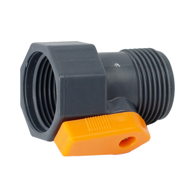 YM5001 Кран с резьбой 3/4" г/ш, пластик SANTREK AQUA