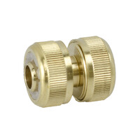 YM5808C Муфта 1/2-1/2", ЛАТУНЬ, SANTREK AQUA