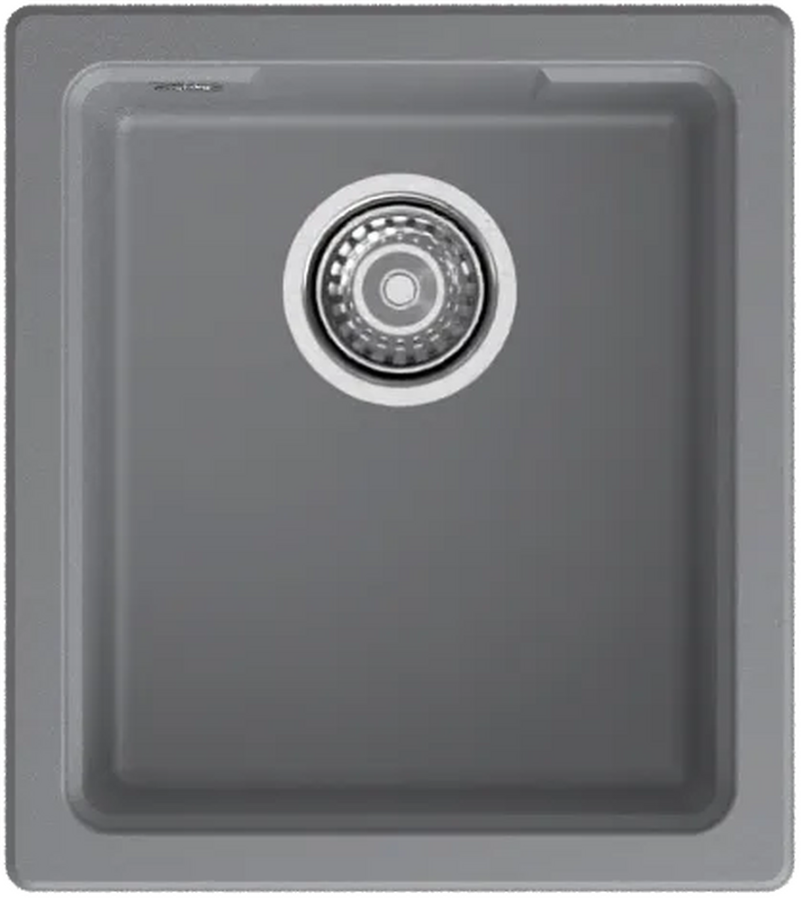 Мойка для кухни GF-URBAN 4540 подстольный монтаж 450*400мм 1 чаша (4540 темно-серый)