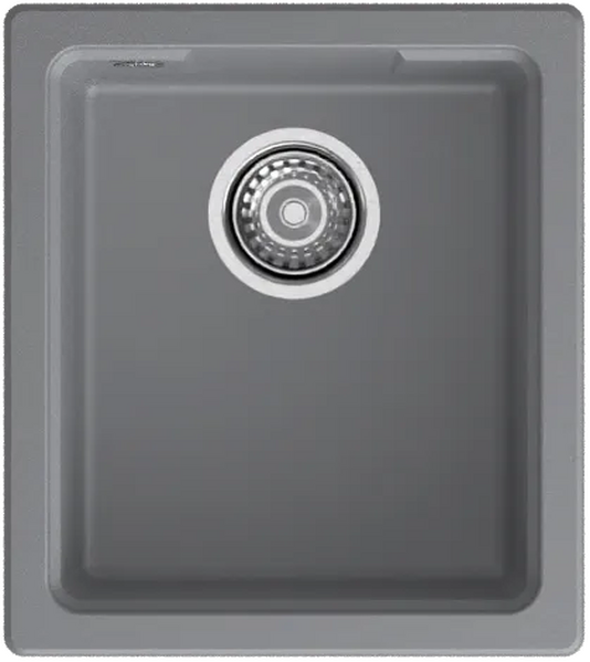 Мойка для кухни GF-URBAN 4540 подстольный монтаж 450*400мм 1 чаша (4540 темно-серый)