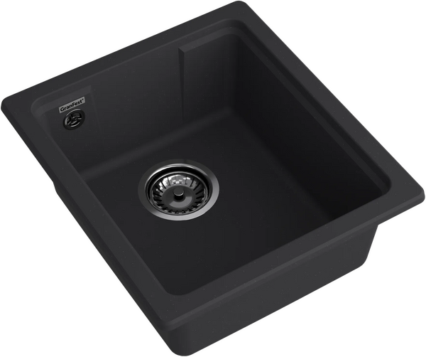Мойка для кухни GF-URBAN 4540 подстольный монтаж 450*400мм 1 чаша (4540 черный)