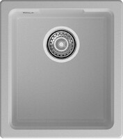 Мойка для кухни GF-URBAN 4540 подстольный монтаж 450*400мм 1 чаша (4540 серый)