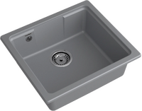 Мойка для кухни GF-URBAN 4540 подстольный монтаж 450*400мм 1 чаша (4550 темно-серый)