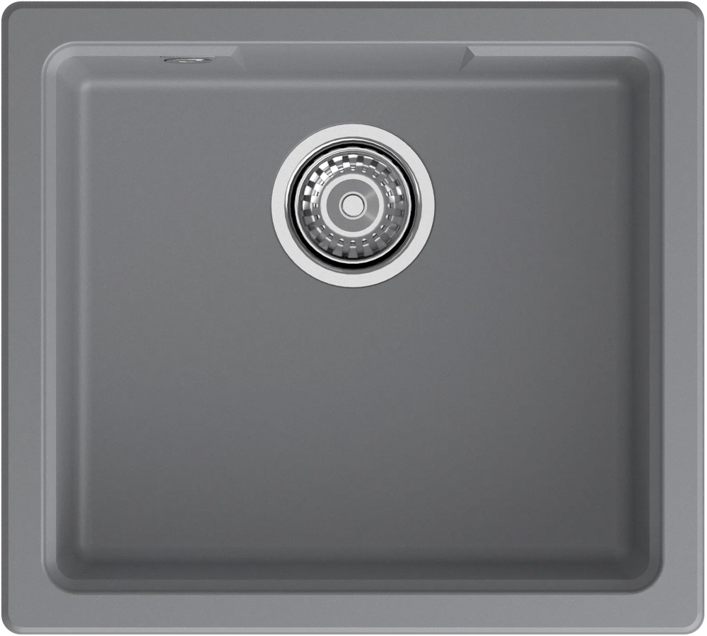Мойка для кухни GF-URBAN 4540 подстольный монтаж 450*400мм 1 чаша (4550 темно-серый)