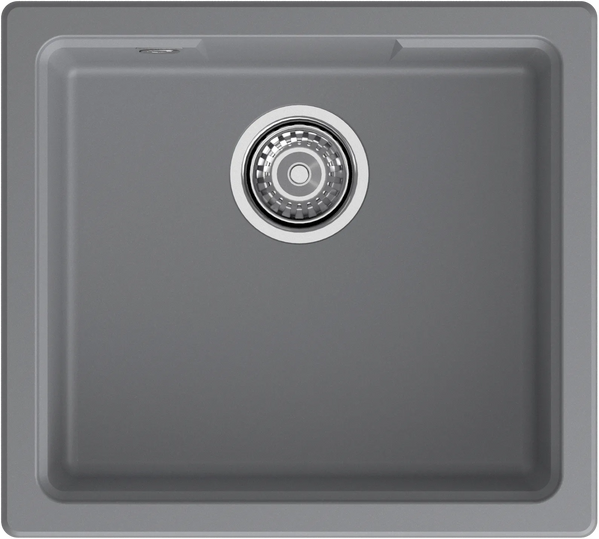 Мойка для кухни GF-URBAN 4540 подстольный монтаж 450*400мм 1 чаша (4550 темно-серый)