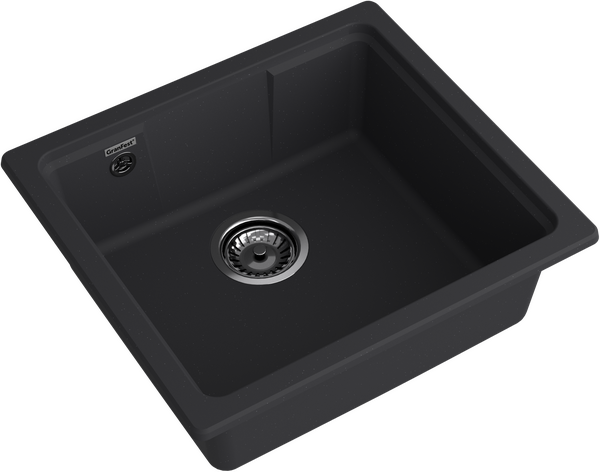Мойка для кухни GF-URBAN 4540 подстольный монтаж 450*400мм 1 чаша (4550 черный)