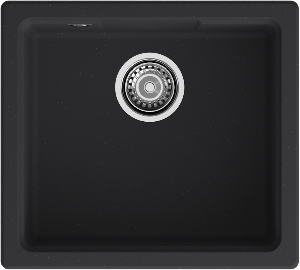 Мойка для кухни GF-URBAN 4540 подстольный монтаж 450*400мм 1 чаша (4550 черный)