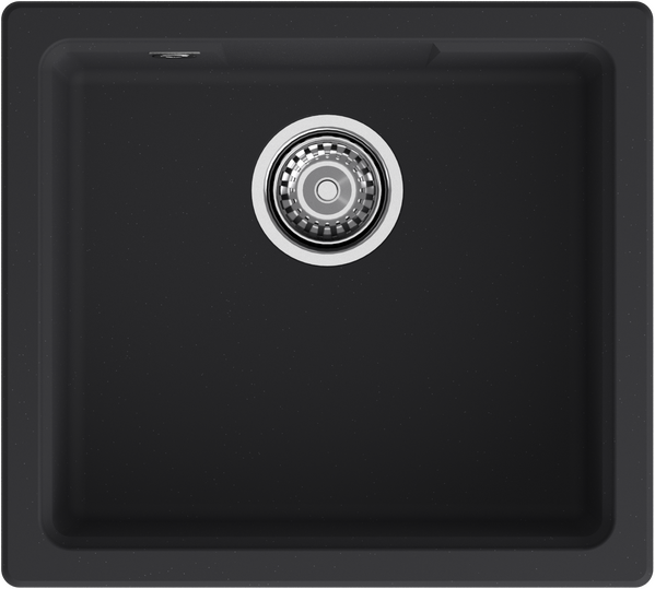 Мойка для кухни GF-URBAN 4540 подстольный монтаж 450*400мм 1 чаша (4550 черный)