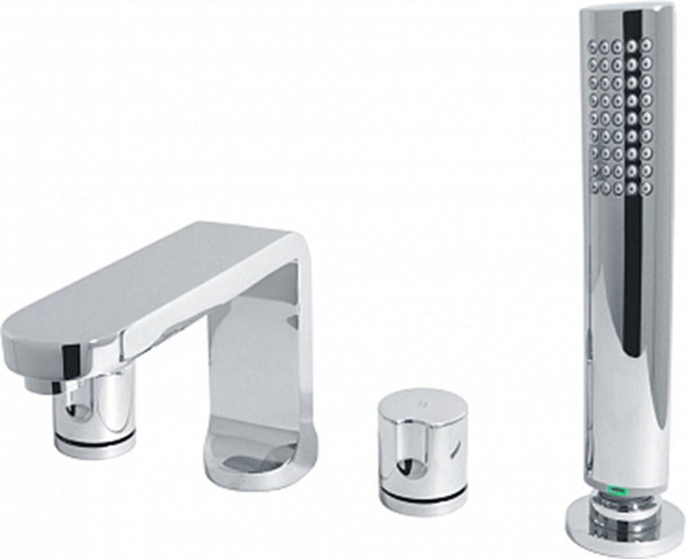 1720-402 Смеситель Ванна "ВАРИОН" Прима керамика (Каскад для акрил. ванн)