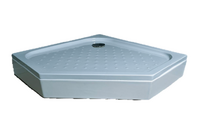 Поддон ERLIT™, пятиугол 90х90х17, стеклоровинг, в сборе ER9017V-1