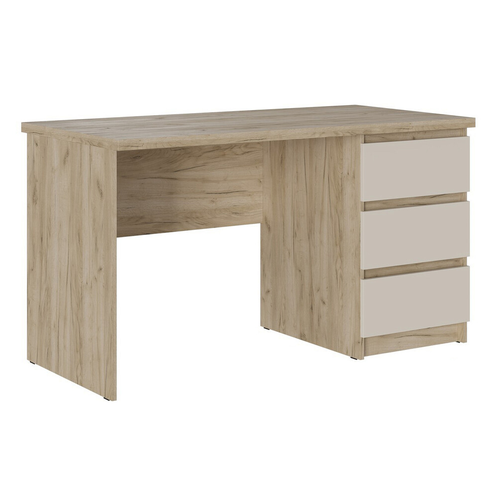 БОСТОН Стол письменный СП-001 ЛДСП (Комплект) Корпус - Дуб Крафт серый  Фасад ЛДСП - Кашемир 5981 BS АВ8 088