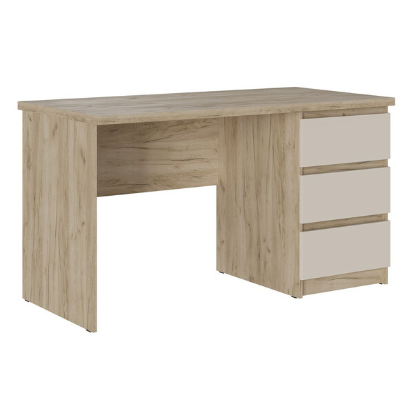 БОСТОН Стол письменный СП-001 ЛДСП (Комплект) Корпус - Дуб Крафт серый  Фасад ЛДСП - Кашемир 5981 BS АВ8 088