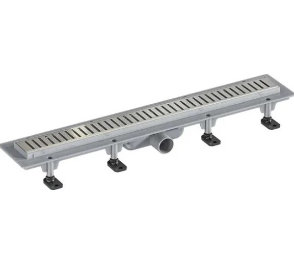 Трап 550 (серый, с прорезями, сух. затв.) GOOD DOOR ТЛ00008