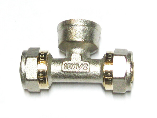 Тройник 16*1/2*16 ц/г/ц латунь СТК (рег.№468190)
