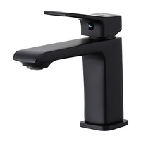 1084-6 Смеситель Тюльпан Frap. шар d-26, (черный)