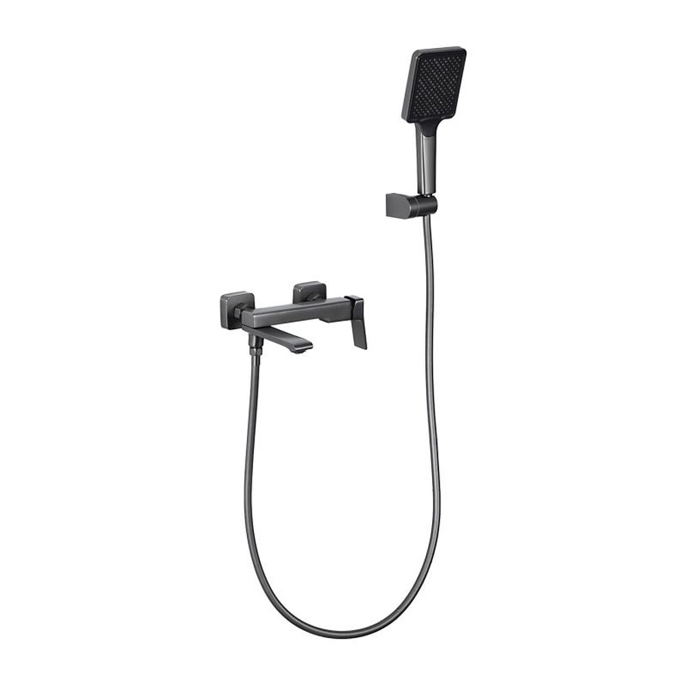 3284-9 Смеситель Ванна Frap. шар d-30 излив-переключатель на лейку (оруж сталь)