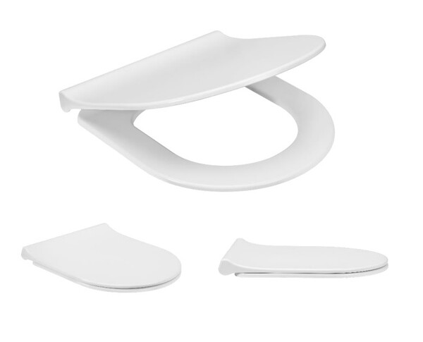 Унитаз-компакт "Алькор"rimless  (прямой вып., с 2-кн. арм., нижн. подв., сиденье soft-close ) 1WH501835